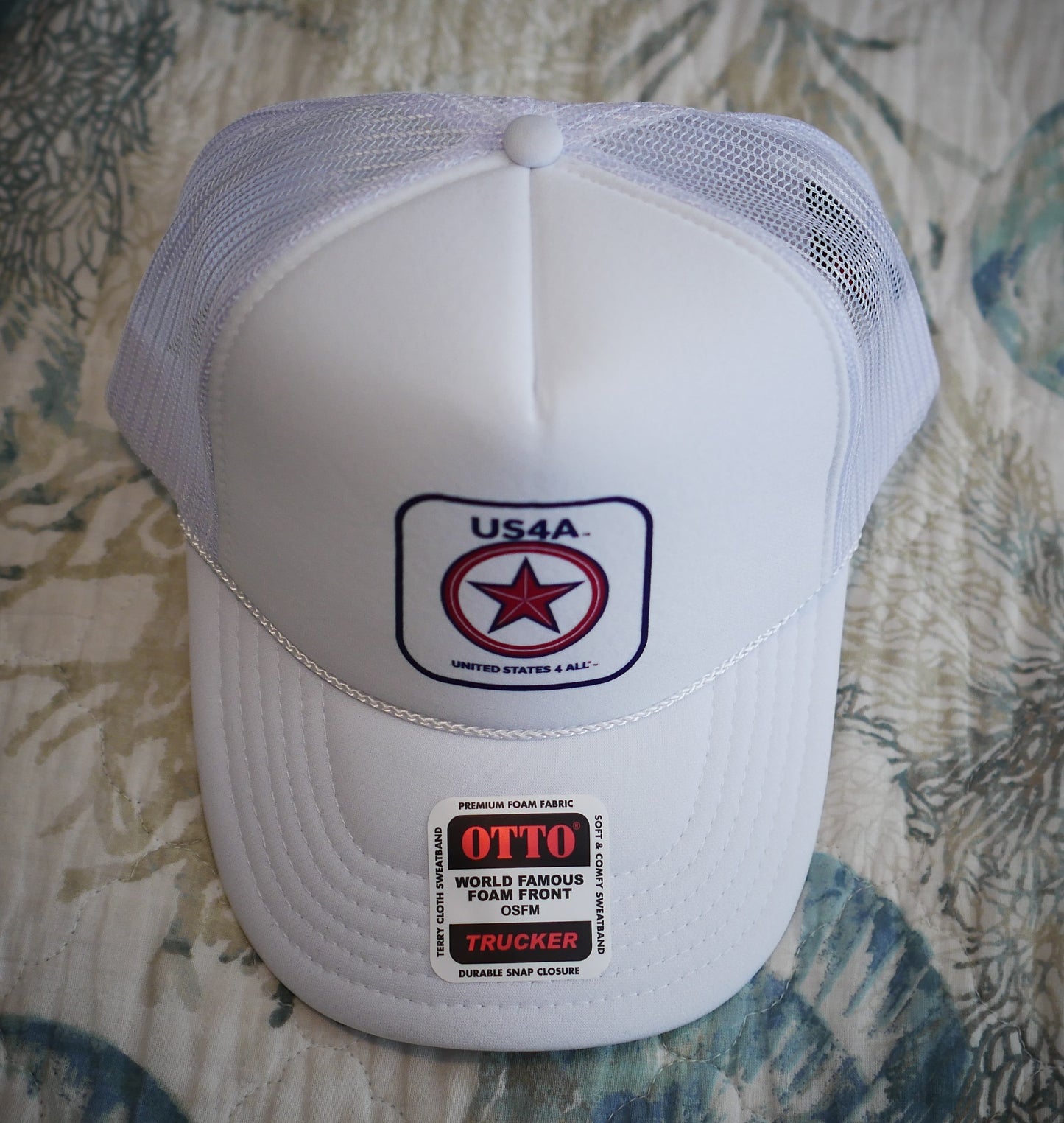 United States 4 All Foam Trucker Hat