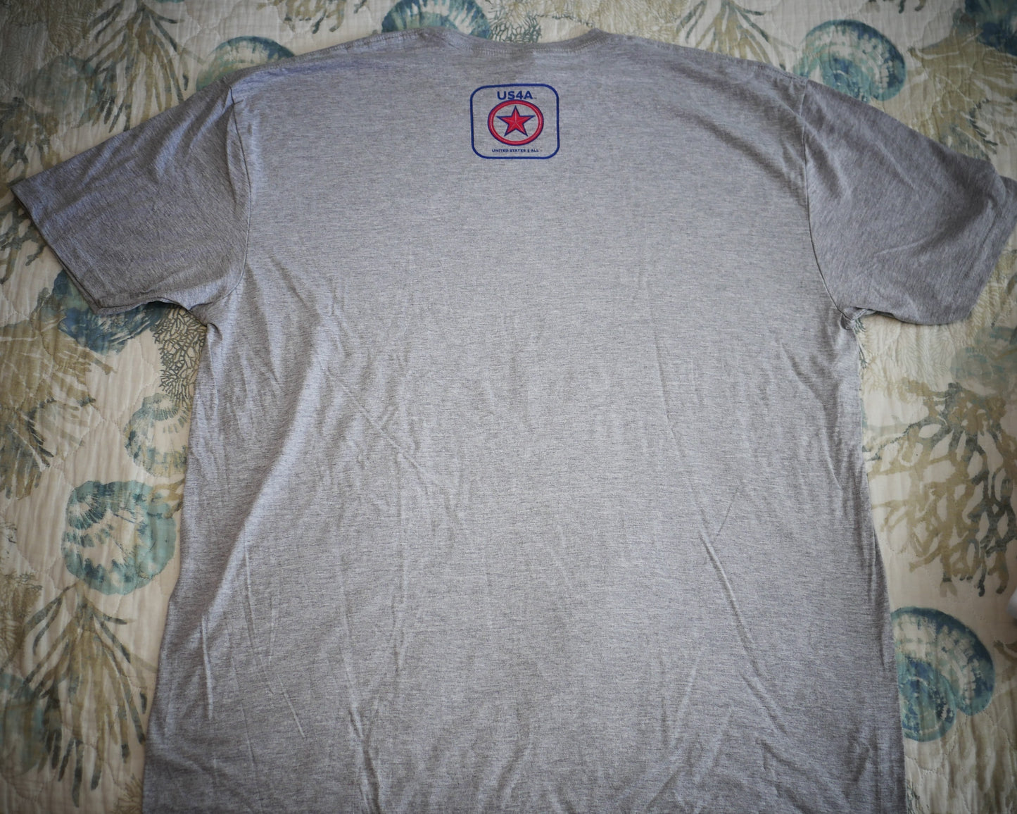 United States 4 All Unisex organic ribbed neck t-shirt